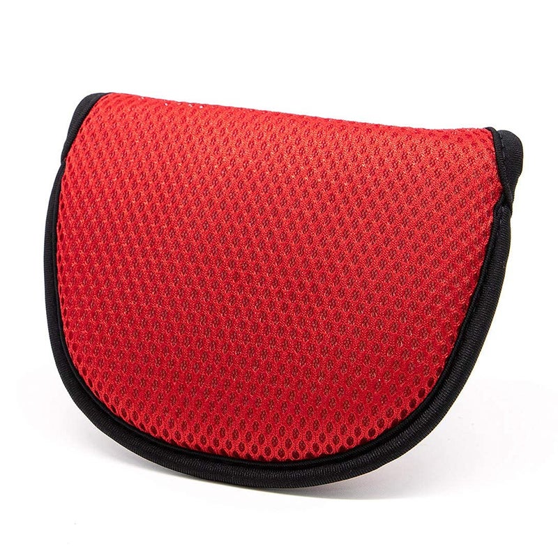Barudan Golf Mesh غطاء مضرب خفيف الوزن، غطاء رأس مضرب مطرقة، غطاء رأس لنادي Odyssey 2ball، سكوتي كاميرون فوتورا بينج تايلور، 4 ألوان اختيارية، أسود، أزرق، أحمر، رمادي (أحمر) - Image 1